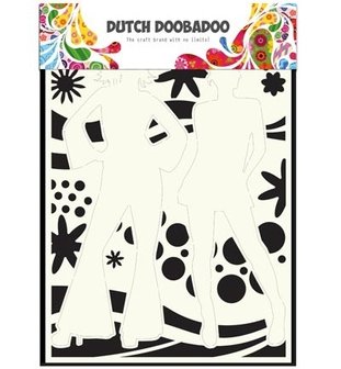 470.715.802  Dutch Doobadoo Mask Art  Flower Power