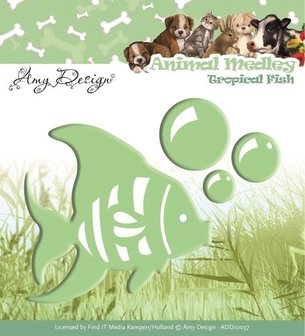 ADD10037 Snijmal Amy Design Animal Medley Tropical Fish