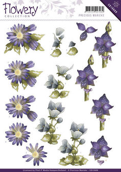 CD10669 Knipvel Mixed Flowers Flowery Collection Precious Marieke