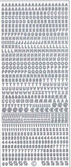 Starform 1000 sticker alfabet klein