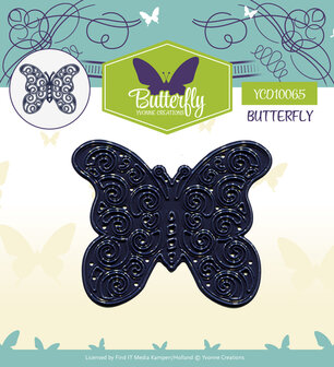 YCD10065 Snijmal Butterfly Yvonne Creations