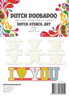 470.990.060 DDBD Dutch Stencil Art Shapes