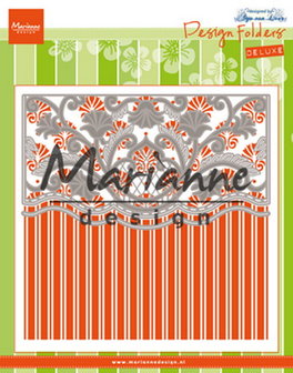 Design folder de luxe Anja&#039;s ornamental border