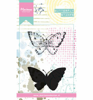 MM1614 Cling stamp Tiny&#039;s butterfly 2