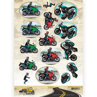 CD11036 Knipvel Amy Design Daily Transport - Motorcycling