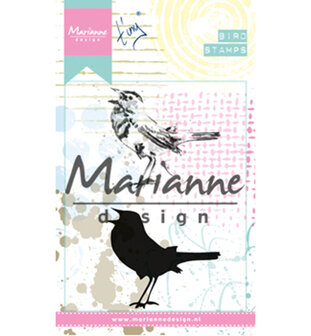 MM1619 Cling stamp Tiny&#039;s birds 2
