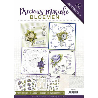 PMBL10001 boek Precious Marieke - Bloemen