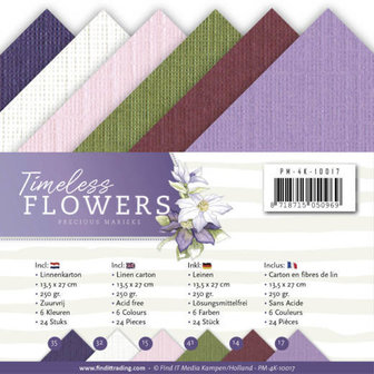 PM-4K-10017 Linnenpakket - 4K - Precious Marieke - Timeless Flowers