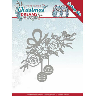 YCD10141 Snijmal Yvonne Christmas Dreams -Bauble Ornament