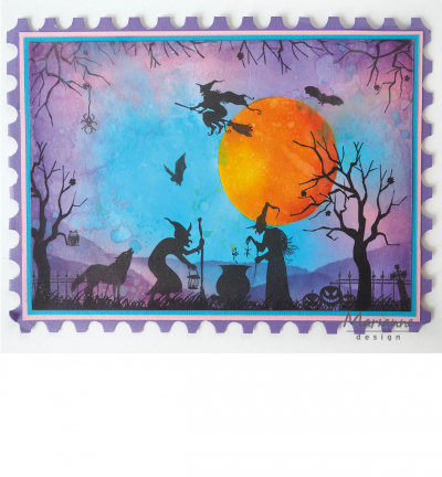 CS1039 Clearstamps  Silhouette Halloween  vb