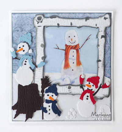 LR0631 Creatables Tiny's Frosty snowmen