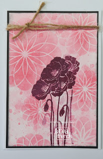 CS1084 Clearstamps Colorful Silhouette - Wild Flowers
