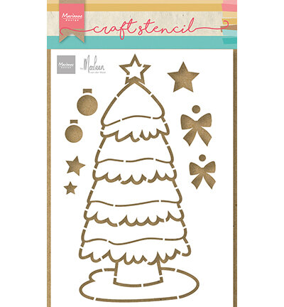 PS8133 Craft stencils - Marianne Design - Christmas tree by Marleen.jpg