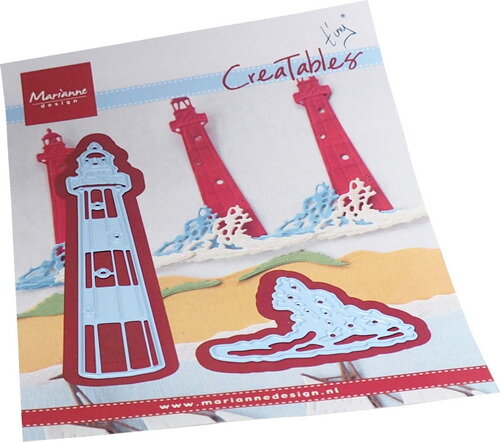 Creatables snijmallen - Marianne Design - Tiny's Lighthouse & surf