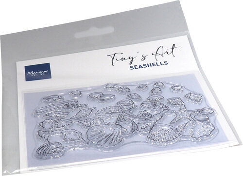 Clear stamp - Marianne Design - Tiny's Art - Seashells