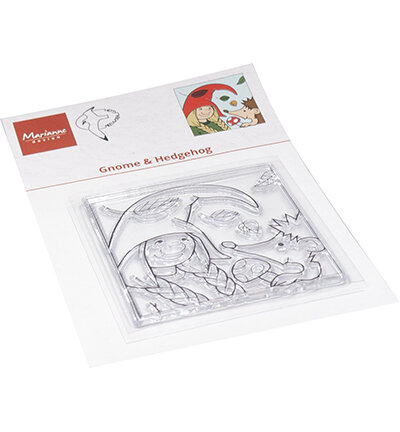 Marianne Design - Clearstamps - Hetty's Gnome & Hedgehog