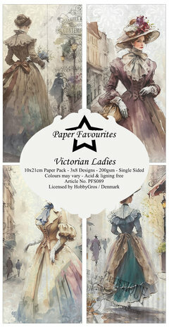 Paper Favourites - Paperpack 10x21 - Victorian Ladies