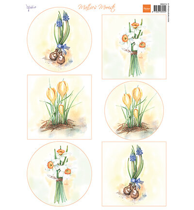 Marianne Design - knipvellen - Mattie's Mooiste Flower bulbs