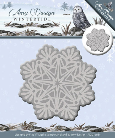 ADD10081 Snijmal Ice Crystal Wintertide Amy Design