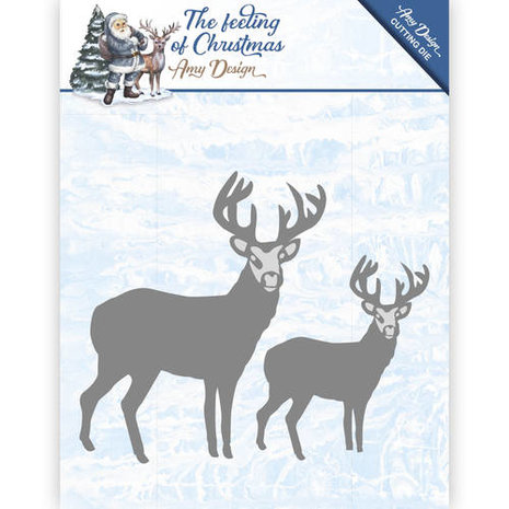 ADD10115 Die - Amy Design - The feeling of Christmas - Christmas reindeers