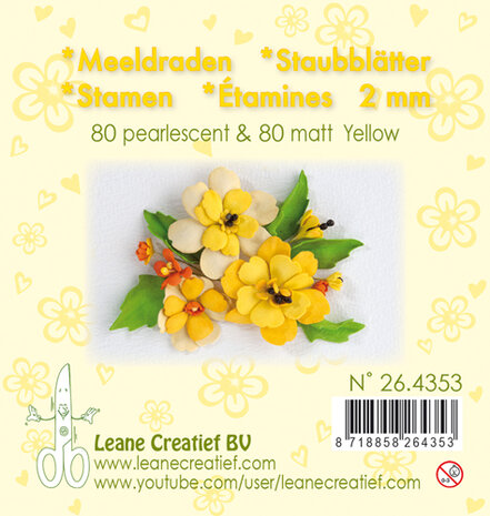 45.4353 Meeldraden- pearl yellow