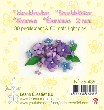 26.4391 Meeldraden - Light pink
