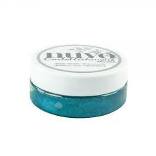 Nuvo embellishment mousse - pacific teal 822N