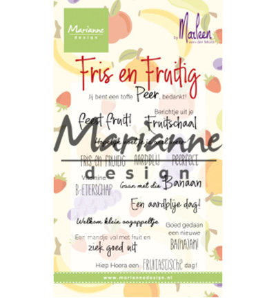 CS1030 Clearstamps Marleen's Fris & Fruitig