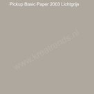 PI2003 Pickup Basic Paper Lichtgrijs