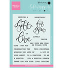 KJ1718 Clear stamps Giftwrapping -Gift of love