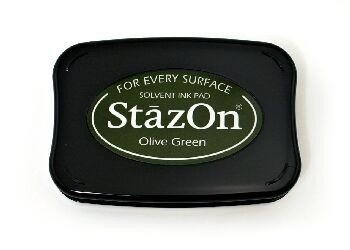 Stazon stempelinkt Olive Green