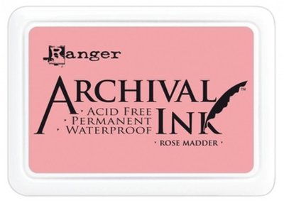Ranger Archival ink Rose Madder