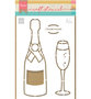 Marianne Design - Craftstencil Champagne by Marleen - PS8051