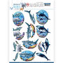 3D uitdrukvel - Amy Design - Underwater World - Big Ocean Animals