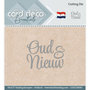 CDECD0042 Card Deco Essentials snijmal Oud en Nieuw