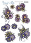 3D knipvel - Yvon's Art - Flower Corsage - CD11271 