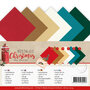 Linnen Cardstock Paket - A5 - Amy Design - Nostalgic Christmas