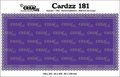 Crealies Cardzz Slimline A CLCZ181 100 x 205 mm