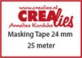 Crealies Basis Masking tape CLBSMT 24 mmx25 m
