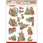 SB10583 3D Push Out - Yvonne Creations - Have a Mice Christmas - Decorating