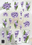 2335 - 3D knipvel bloemen Nel van Veen- Tierelantijntje