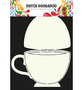 Card Art - Dutch Doobadoo  - Teacup