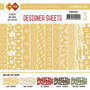 CDDSOK03 Card Deco - Designer Sheets - Autumn Colors-Oker