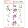 Stansvel Precious Marieke - Flowers in Pastels - Lilac Mist