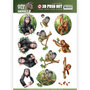 3D Push Out - Amy Design - Wild Animals apen