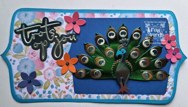2023- juni 28 pauw Marianne Design - Collectables COL1530 - Eline's peacock