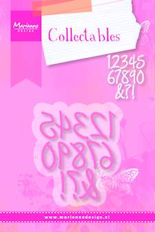 COL1405 Collectables snijmallen Charming Numbers COL1405 Collectables snijmallen Charming Numbers