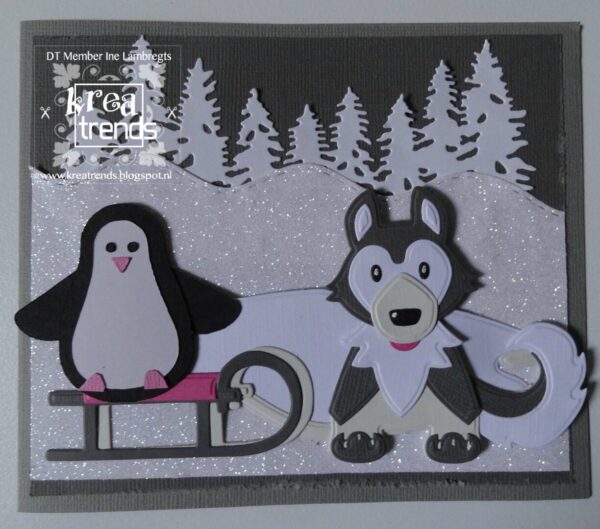 Marianne Design - Collectables COL1414 - Eline's Husky