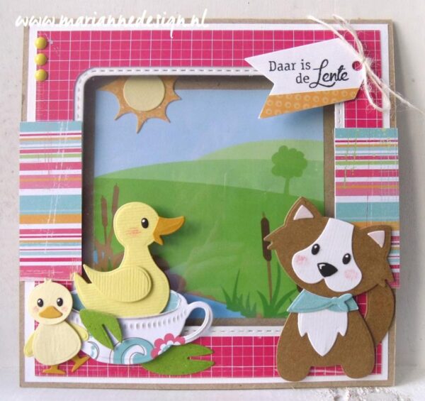 Marianne Design - Collectables COL1428 -  Elines Duck family