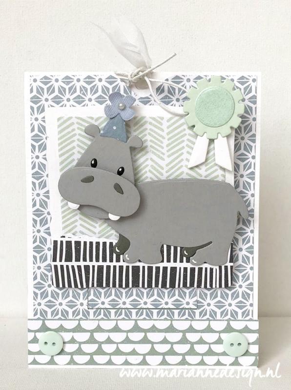 COL1450 Snijmal Collectables - Eline's happy hippo vb